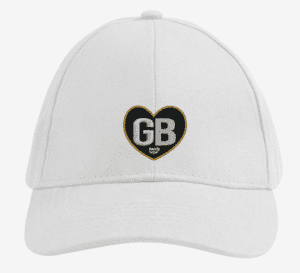 Heart GB hat by MVP tops